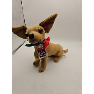 1999 Fun-4-All Taco Bell Yo Ouiero Taco Bell! Talking Chihuahua Plush - No Sound